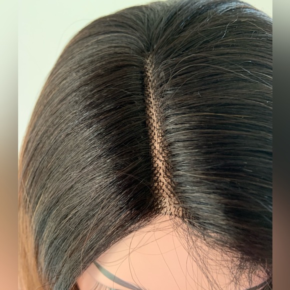 Ombre Brown “Put On & Go” Premium Fiber Wig for Daily Wear or Events - Picture 2 of 7